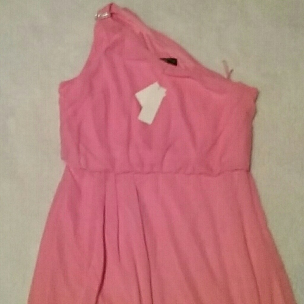 Beatiful Adrianna Papell chiffon dress NWT - Picture 2 of 3